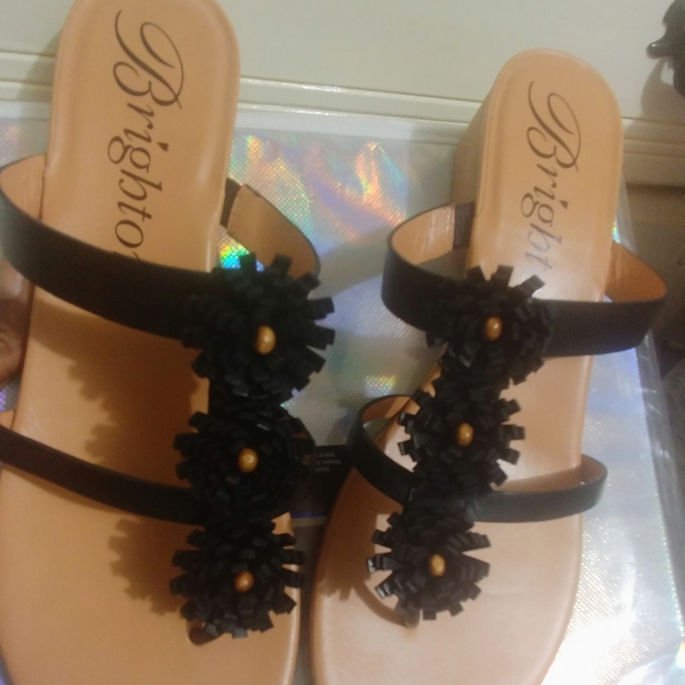 NWOB! 😍Gorgeous BRIGHTON Leather "Lorin" Thong Sandals😍